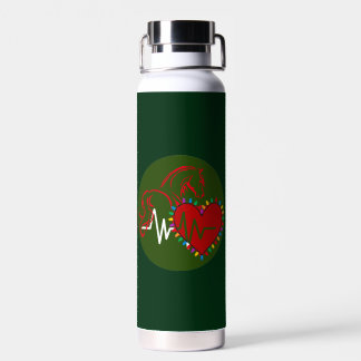 Water Bottle Christmas Logo ウォーターボトル