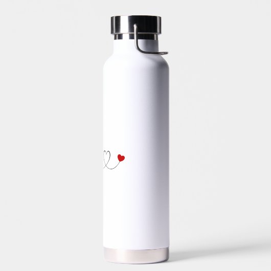 Water bottle | Gym, yoga bottle| Drinkware | Mom ウォーターボトル (左面)