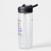 Water Bottle hockey gift CamelBak does coach know ウォーターボトル (左面)