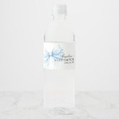 Water Bottle Label Baby Shower. ペットボトルラベル (正面)