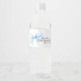 Water Bottle Label Baby Shower. ペットボトルラベル