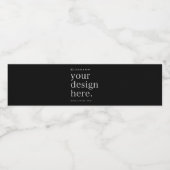 Water Bottle Labels | DIY Sticker Label Wraps ペットボトルラベル (シングルラベル)