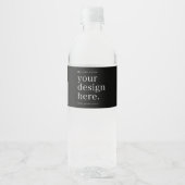 Water Bottle Labels | DIY Sticker Label Wraps ペットボトルラベル (正面)