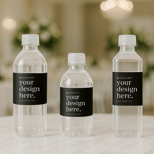 Water Bottle Labels | DIY Sticker Label Wraps ペットボトルラベル