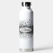 Water Bottle personalizado con trozos dispersos ウォーターボトル (左面)