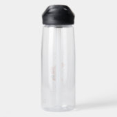 Water Bottle Transparent Premium Look ウォーターボトル (背面)