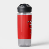Water bottle with flag of Kent County, England ウォーターボトル (正面)