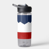 Water bottle with new flag of Utah, USA ウォーターボトル (右面)