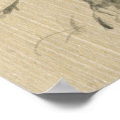 Water Buffalo Children Chinese Ox Year 2021 HorP ポスター (角)