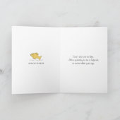 Water_C_Greetingカードから出た魚 カード (内部)