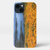 Water | California Lake With Golden Poppies iPhoneケース (裏面)