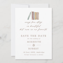 Water Color Books Every Love Story結婚's Photo セーブザデート