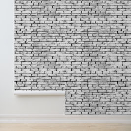 Water Color Bricks Patterns白黒 エレガント 壁紙