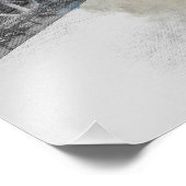 Water color Brooklyn Bridgeフォトプリントエレガント- フォトプリント (角)