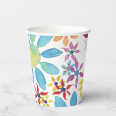 Water Color Flowers Paper Cup 紙コップ (裏面)