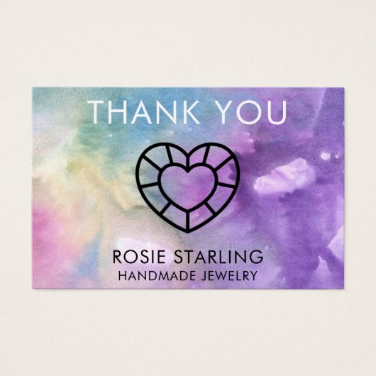 Water color Gemハートジュエルロゴ (正面)