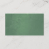 Water Color Herbarium Geometric 結婚's プレイスカード (裏面)