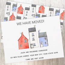 Water Color House住所の変更