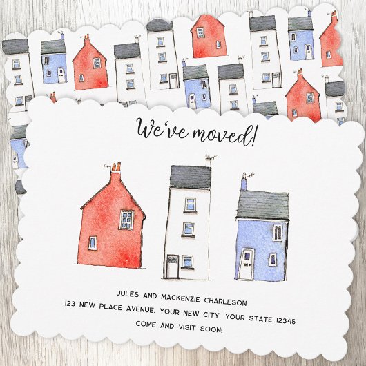 Water Color House住所の変更 案内状