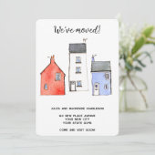 Water Color House住所の変更 案内状 (スタンド正面)