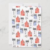 Water Color House住所の変更 案内状 (裏面)