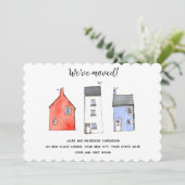 Water Color House住所の変更 案内状 (スタンド正面)