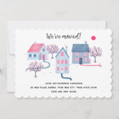 Water Color House住所の変更 案内状 (正面)