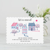 Water Color House住所の変更 案内状 (スタンド正面)