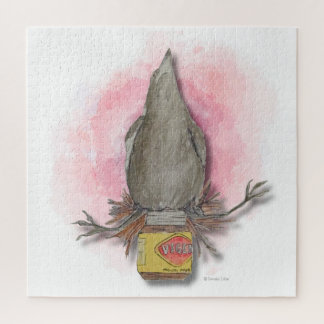 water colour Australian magpie jigsaw puzzle ジグソーパズル