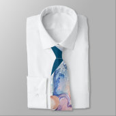 Water Colour Painted Hearts ネクタイ (タイ)