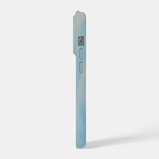 Water colour painting style image of St. Nicholas iPhoneケース (左側面)