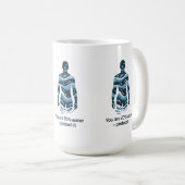 Water Conservation Eco Awareness Design コーヒーマグカップ (正面右)