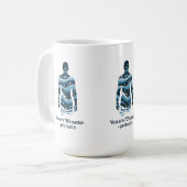 Water Conservation Eco Awareness Design コーヒーマグカップ (正面左)