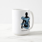 Water Conservation Eco Awareness Design コーヒーマグカップ (正面右)