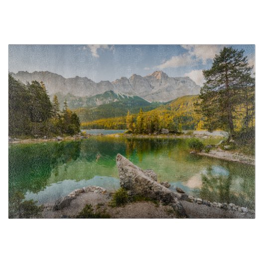 Water | Dachstein Mountains Lake Germany カッティングボード (正面)