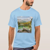 Water | Dachstein Mountains Lake Germany Tシャツ (正面)