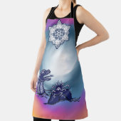 Water Dragon And Monster Crab エプロン (インサイチュ)