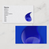 water_drop_2_Vector_クリップアート 名刺 (正面/裏面)