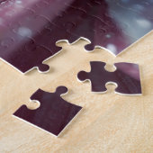 Water Droplets on Dahlia Flower ジグソーパズル (側面)