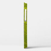 Water drops on green leaf Case-Mate iPhoneケース (裏面 / 左)