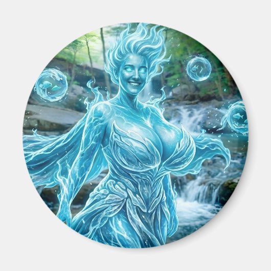 Water Elemental マグネット (正面)