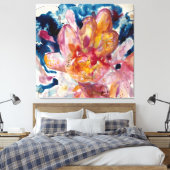 water flower キャンバスプリント (インサイチュ (寝室))