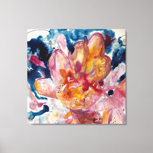 water flower canvas print キャンバスプリント (正面)