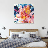 water flower canvas print キャンバスプリント (インサイチュ (寝室))