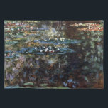 Water Garden at Giverny, France by Claude Monet ランチョンマット<br><div class="desc">Water Garden at Giverny by Claude Monetは、フランスのGivernyにある彼の家にある素晴らしMonet's gardenの池の中の《植物》スイレンを特集したヴィンテージ印象主義のアート自然だ絵画。250以上の《植物》スイレンの花の絵のシリーズは絵を描、モネは彼の人生の最後の30年の間に。アーティストについて：クロード・モネ(1840-1926)は印象派の運動の創始者であフランスのり絵画、その絵画の大部分は「空中に浮かぶ」（野外に浮かぶ）スタイル印象派の風景である。</div>