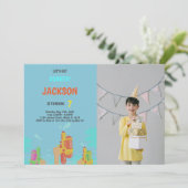 Water Gun Invitations with photo 招待状 (スタンド正面)