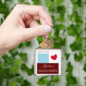 Water Keychainで健康を保つ キーホルダー (手)