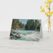 Water | Kucherla River, Altai Mountains カード (黄色い花)