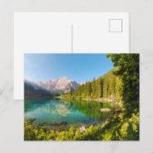 Water | Lago di Fusine Mount Gangart Julian Alps ポストカード (正面/裏面)