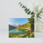 Water | Lago di Fusine Mount Gangart Julian Alps ポストカード (スタンド正面)